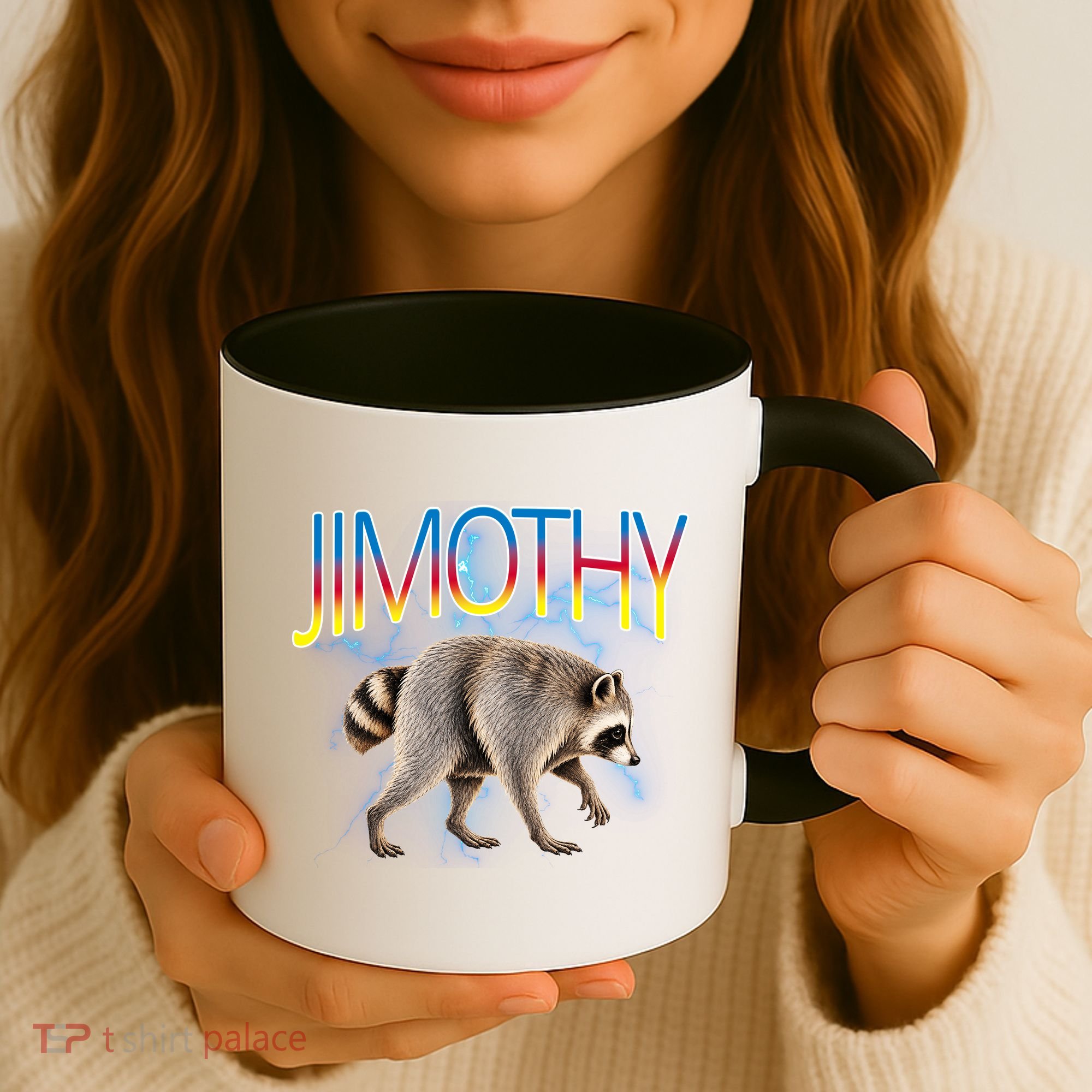 Jimothy Raccoon Viral Seattle Feral Legend Meme Cute Funny Coffee Mug