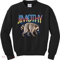 Jimothy Raccoon Viral Seattle Feral Legend Meme Cute Funny Kids Sweatshirt thumb 0
