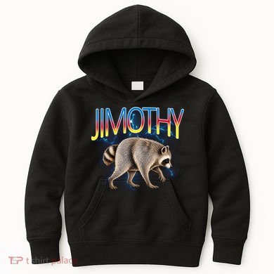 Jimothy Raccoon Viral Seattle Feral Legend Meme Cute Funny Kids Hoodie