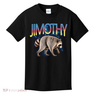 Jimothy Raccoon Viral Seattle Feral Legend Meme Cute Funny Kids T-Shirt