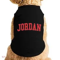 Jordan Red Varsity Doggie Tank thumb 0