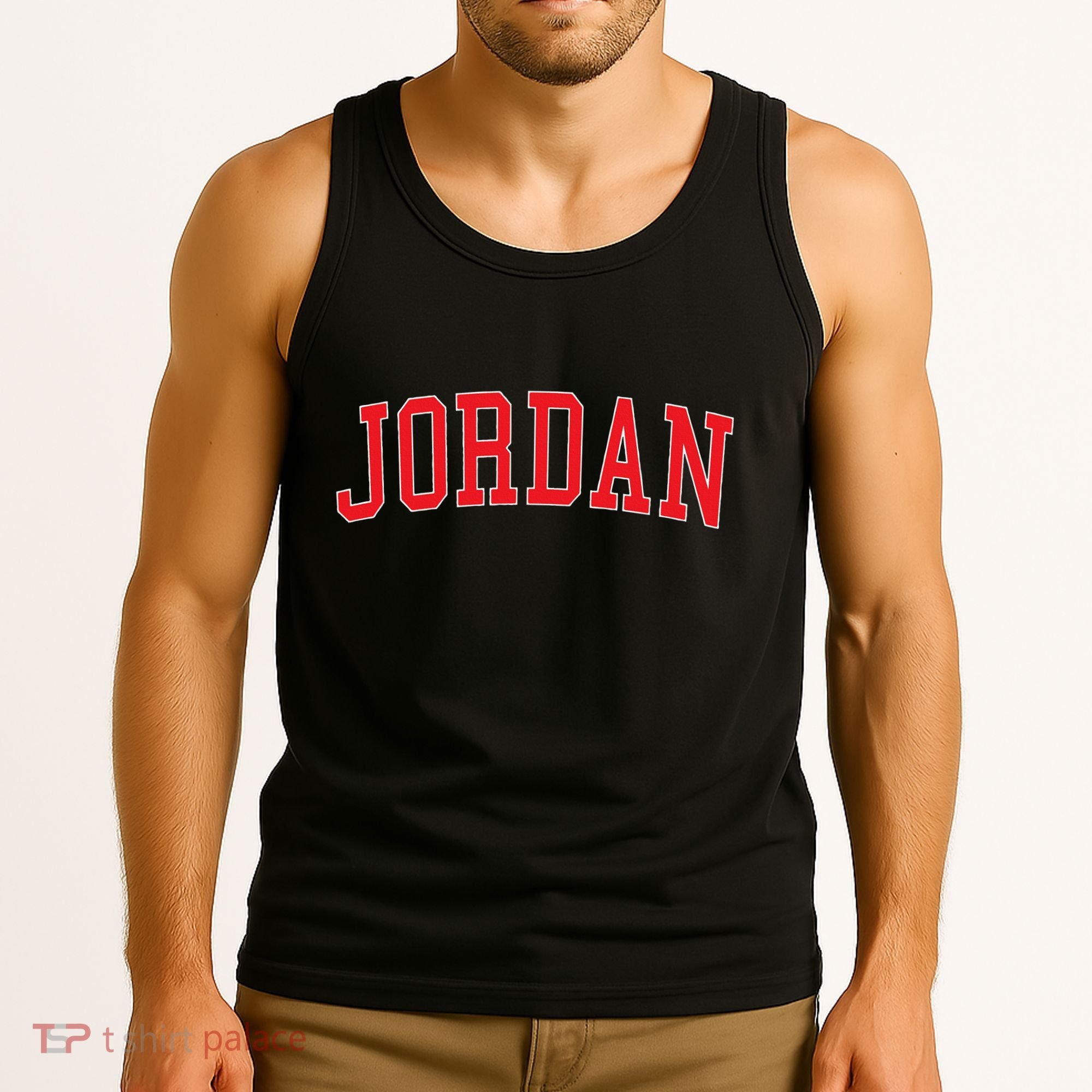 Jordan Red Varsity Tank Top