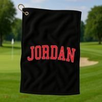 Jordan Red Varsity Golf Towel thumb 1