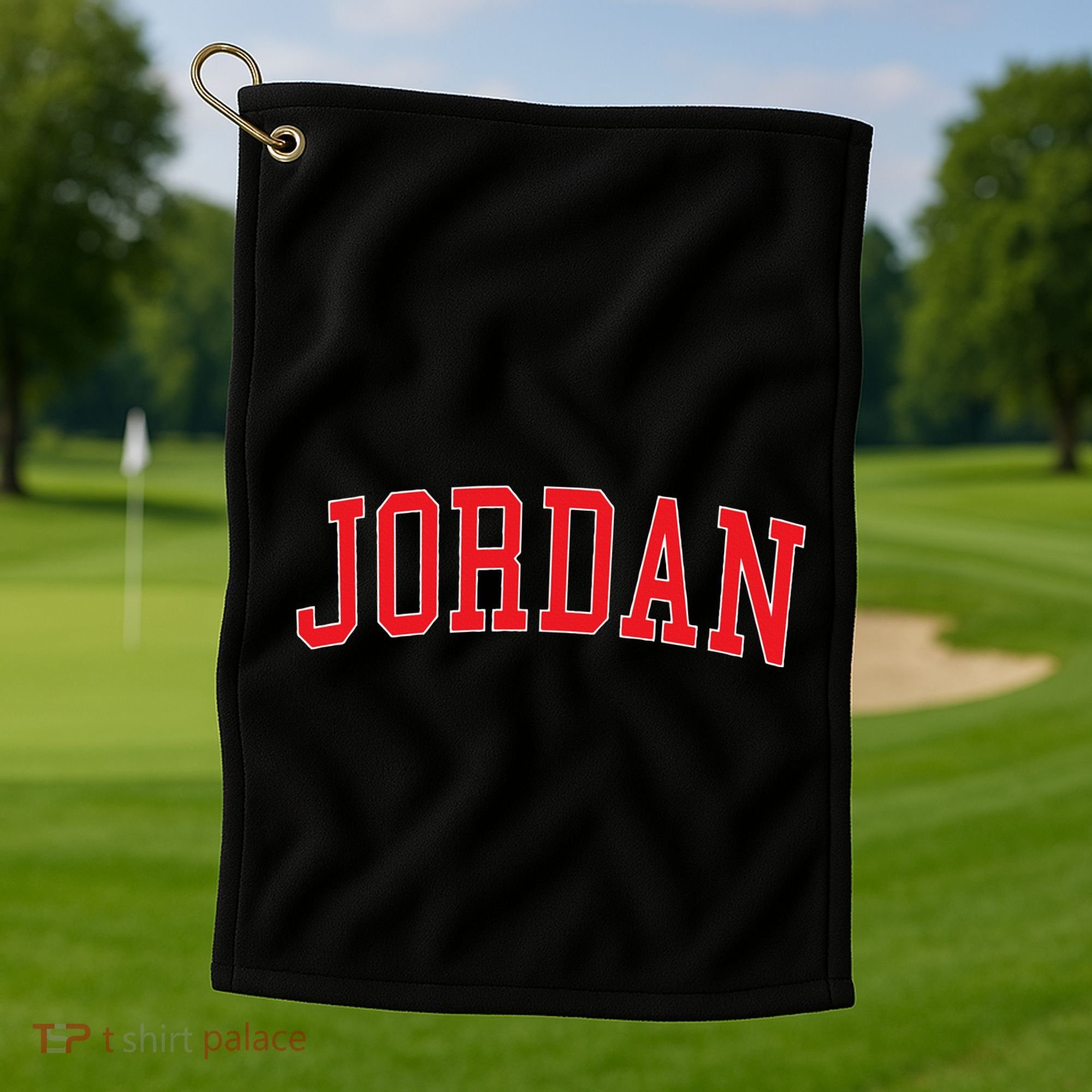 Jordan Red Varsity Golf Towel