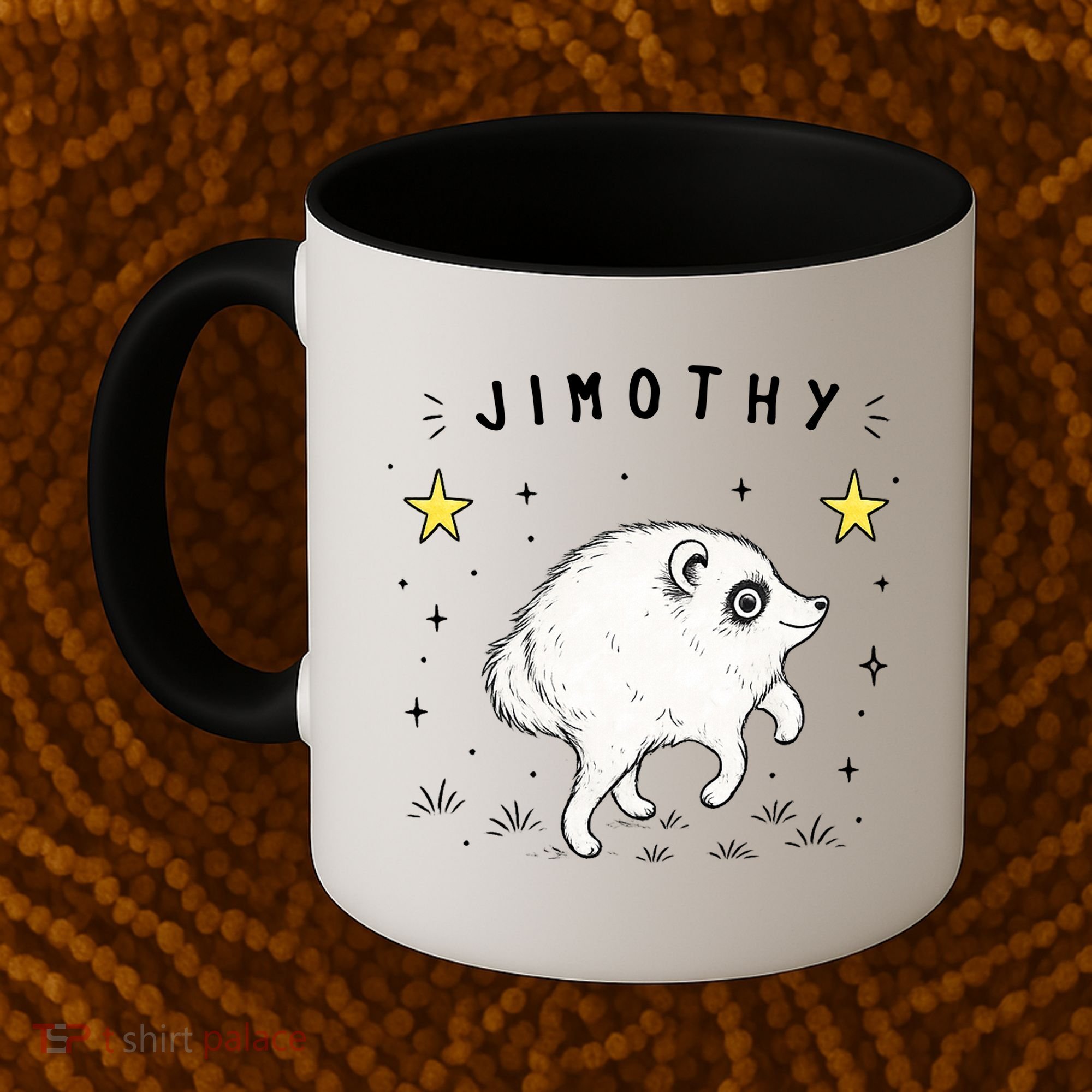 Jimothy Raccoon Viral Trend Coffee Mug
