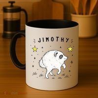 Jimothy Raccoon Viral Trend Coffee Mug thumb 4