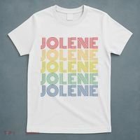 Jolene Retro Wordmark Pattern Vintage Style T-Shirt thumb 5