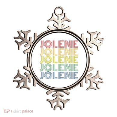 Jolene Retro Wordmark Pattern Vintage Style Ornament