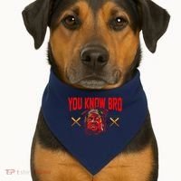 Jose Ramirez You Know Bro USA-Made Doggie Bandana thumb 1