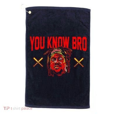 Jose Ramirez You Know Bro Golf Towel