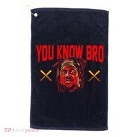Jose Ramirez You Know Bro Golf Towel thumb 0