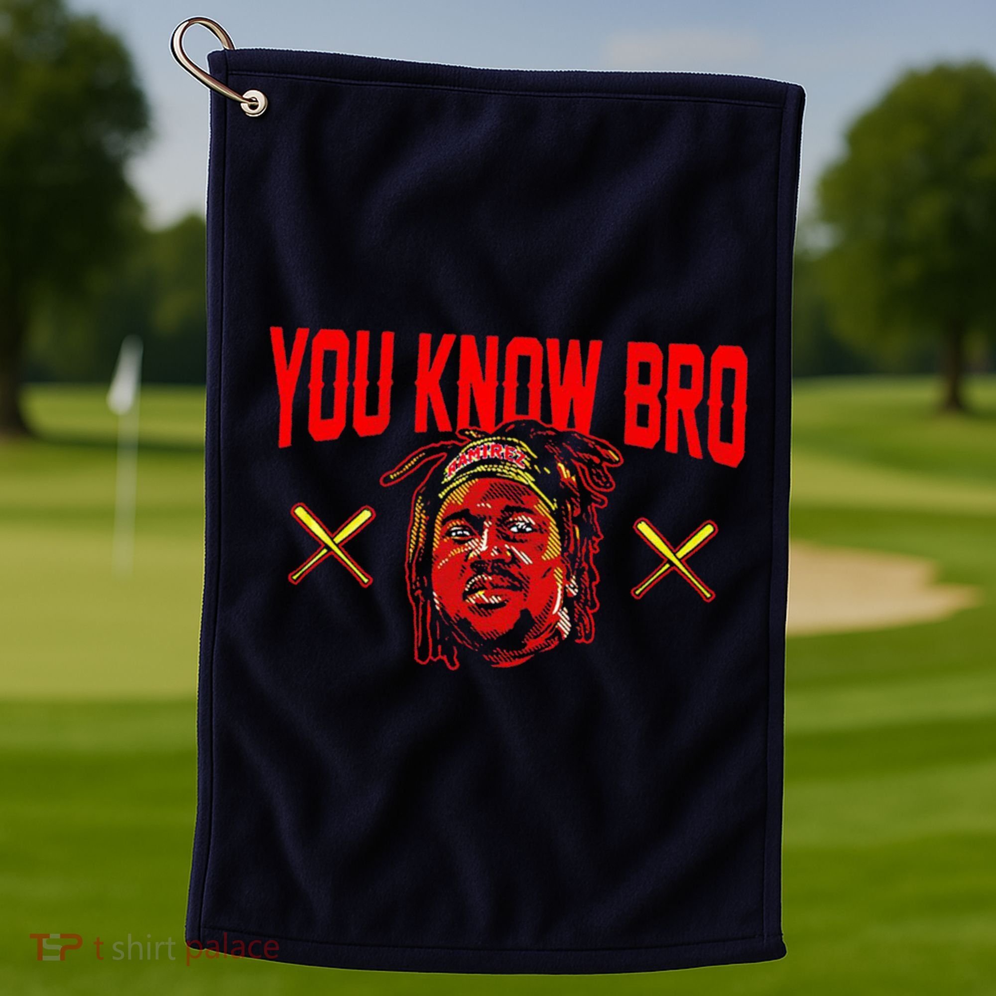 Jose Ramirez You Know Bro Golf Towel