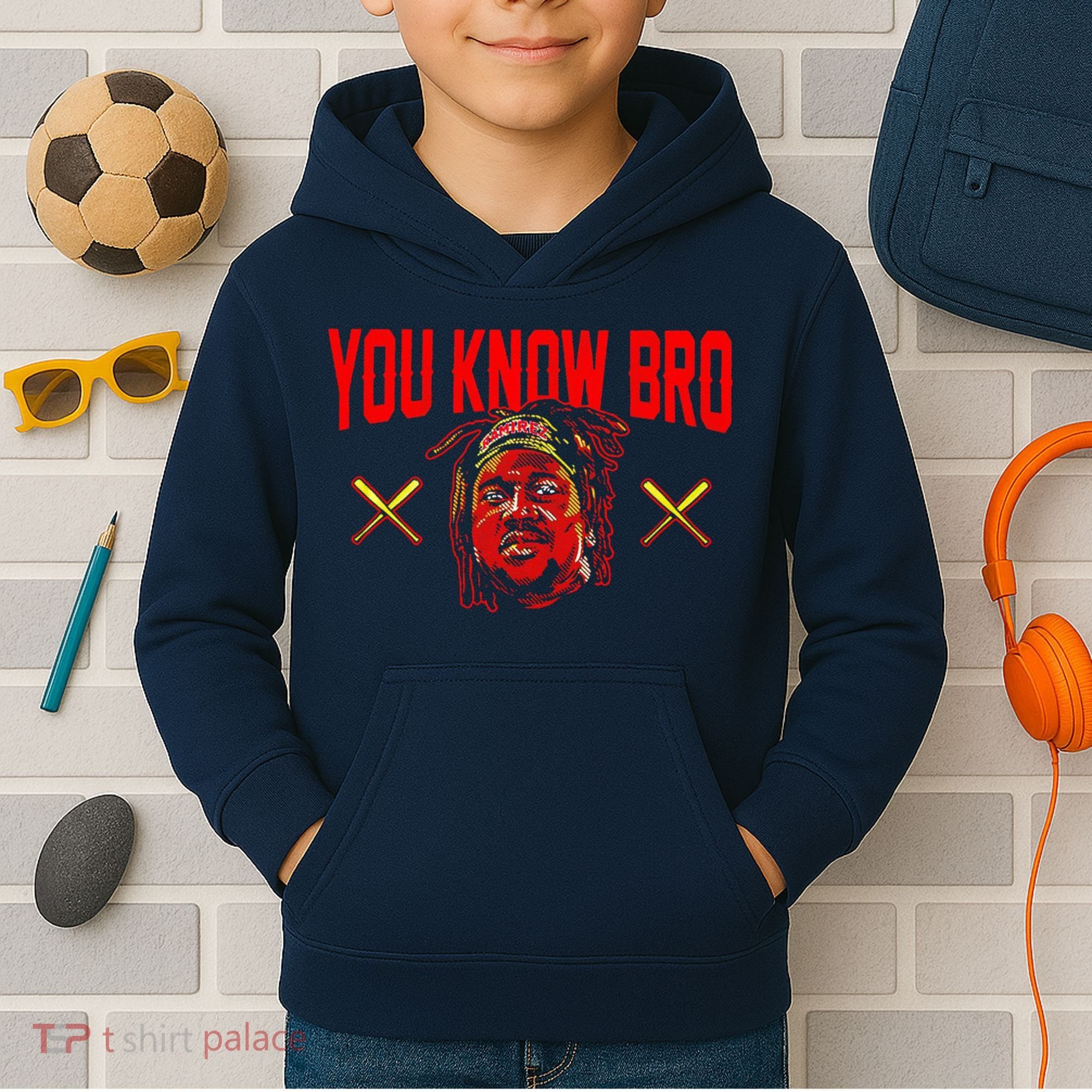 Jose Ramirez You Know Bro Kids Hoodie
