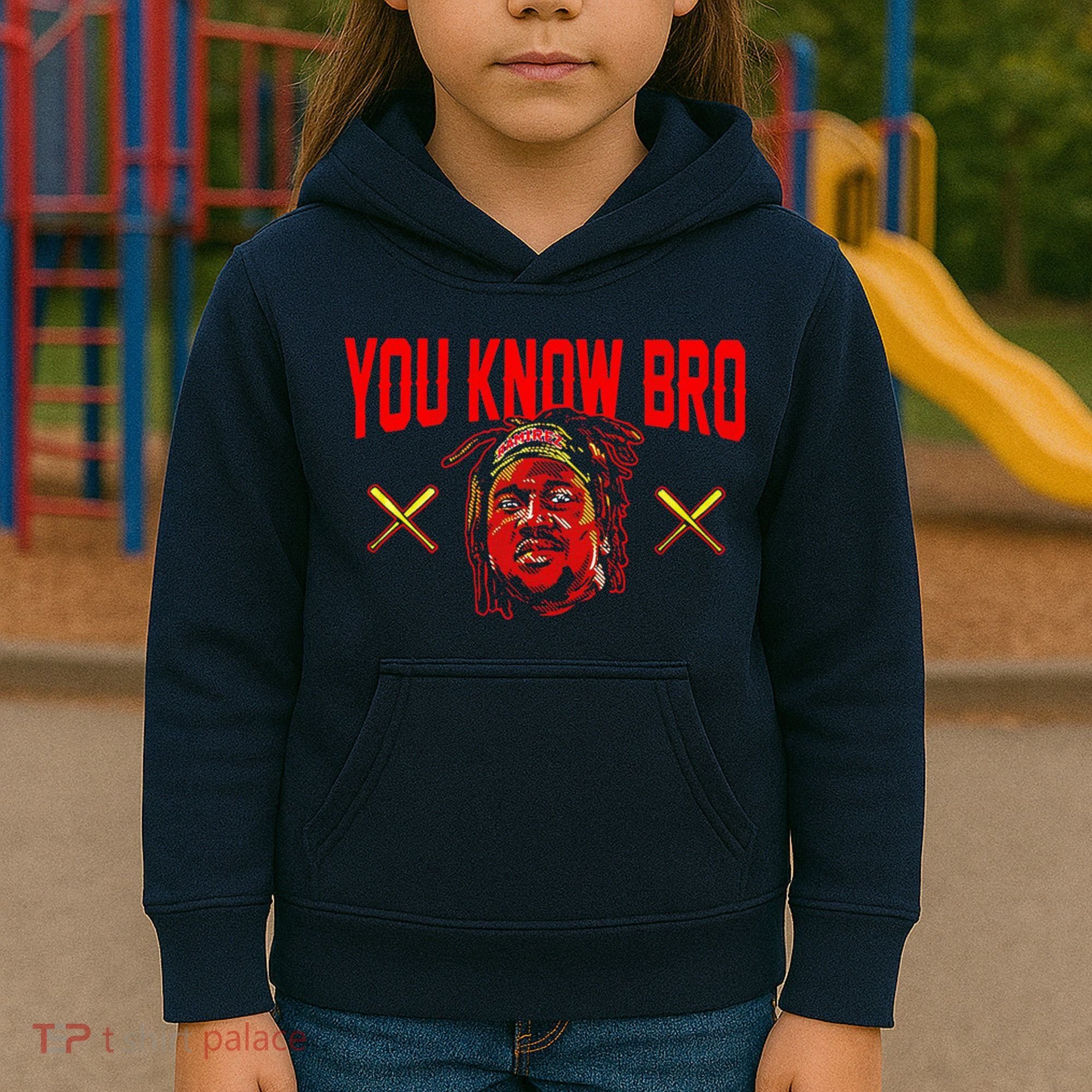 Jose Ramirez You Know Bro Kids Hoodie