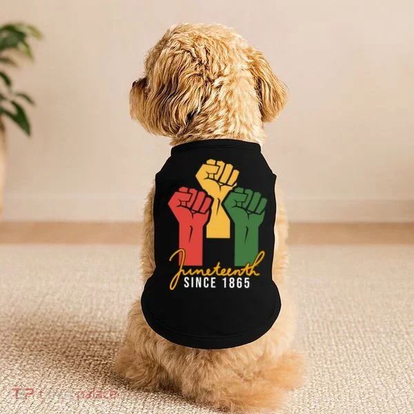 Juneteenth Since 1865 Doggie Tank