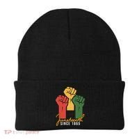 Juneteenth Since 1865 Beanie thumb 0