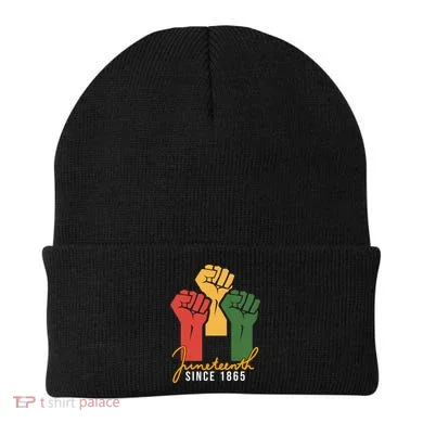 Juneteenth Since 1865 Beanie