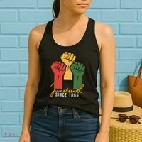 Juneteenth Since 1865 Women's Tank Top thumb 2