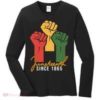 Juneteenth Since 1865 Women's Long Sleeve Shirt thumb 0