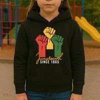 Juneteenth Since 1865 Kids Hoodie thumb 3