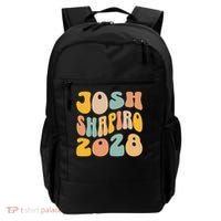 Josh Shaprio 2028 for President Resist Wavy Groovy Election Backpack thumb 0