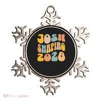Josh Shaprio 2028 for President Resist Wavy Groovy Election Ornament thumb 0