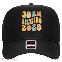 Josh Shaprio 2028 for President Resist Wavy Groovy Election Hat thumb 0