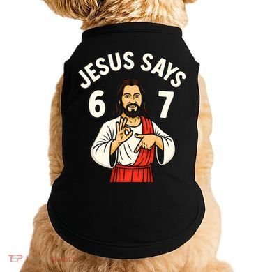 Jesus Says 6-7 Doggie Tank
