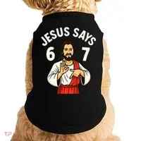 Jesus Says 6-7 Doggie Tank thumb 0