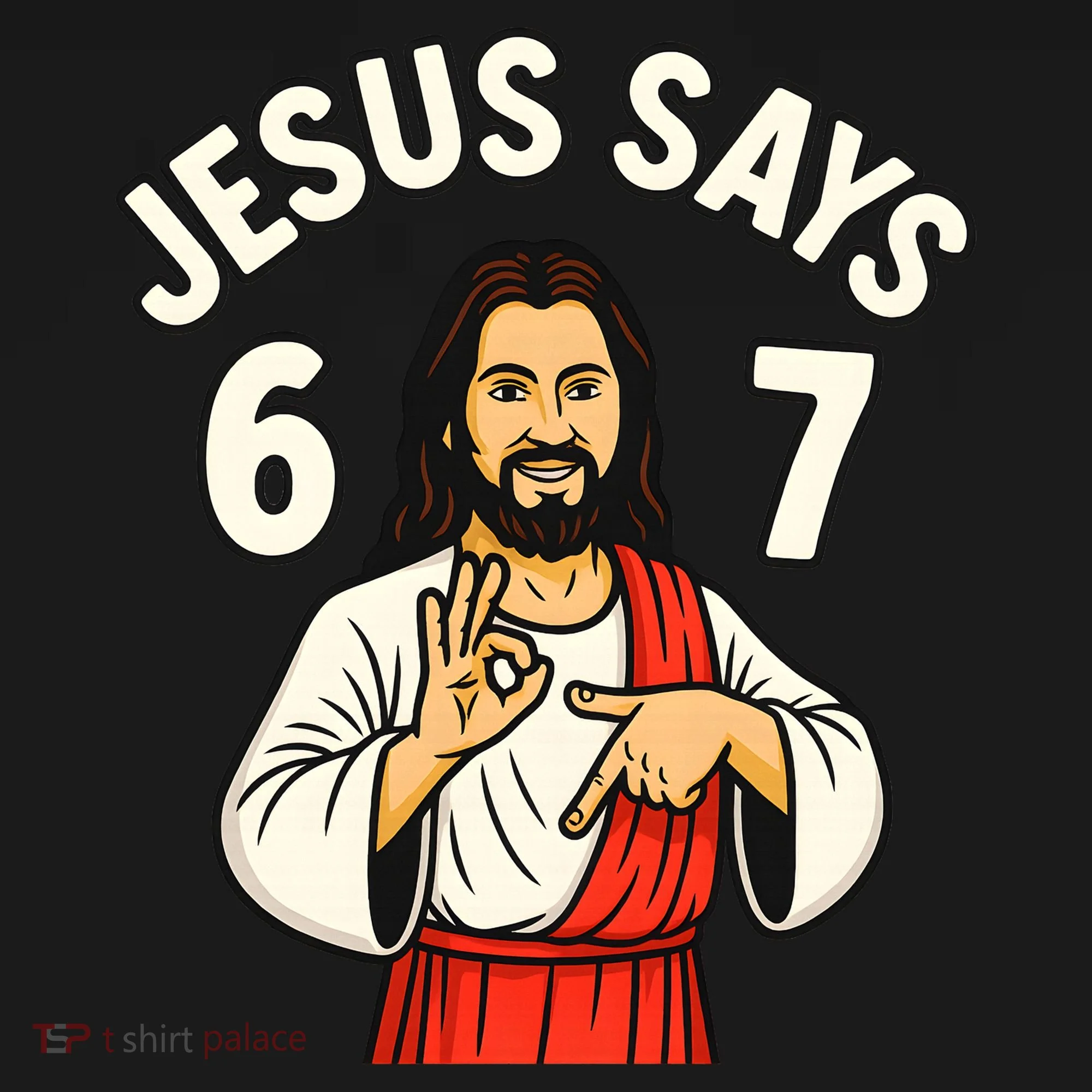 Jesus Says 6-7 Doggie Tank