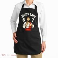 Jesus Says 6-7 Apron thumb 2
