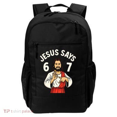 Jesus Says 6-7 Backpack