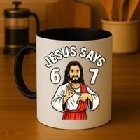 Jesus Says 6-7 Coffee Mug thumb 4