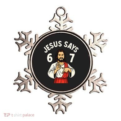 Jesus Says 6-7 Ornament