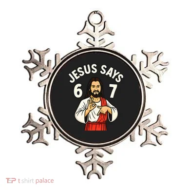 Jesus Says 6-7 Ornament