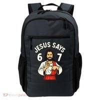 Jesus Says 6-7 Backpack thumb 0