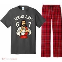 Jesus Says 6-7 Pajama Set thumb 0