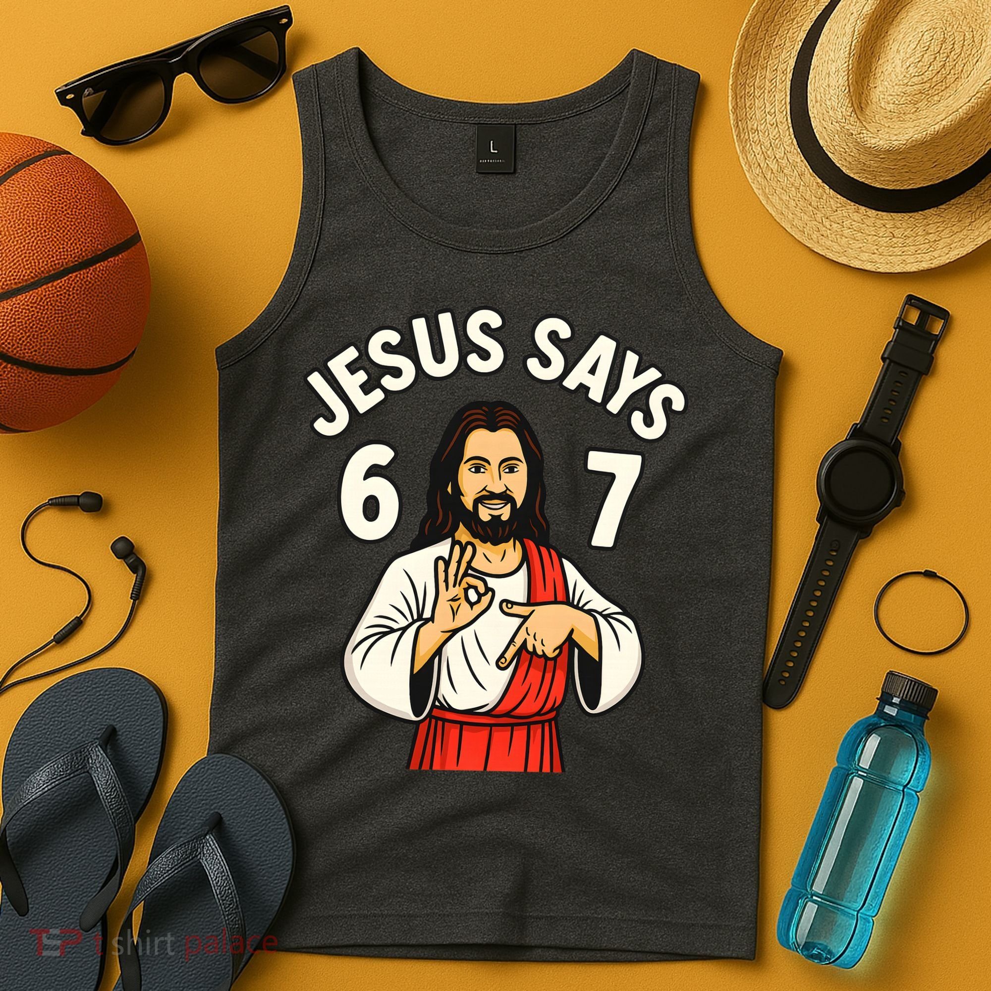 Jesus Says 6-7 Tank Top