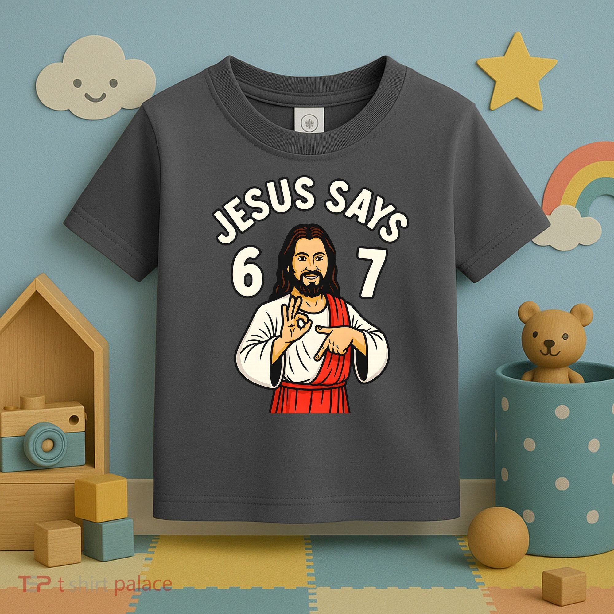 Jesus Says 6-7 Toddler T-Shirt