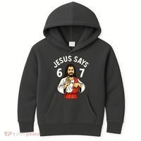 Jesus Says 6-7 Kids Hoodie thumb 0