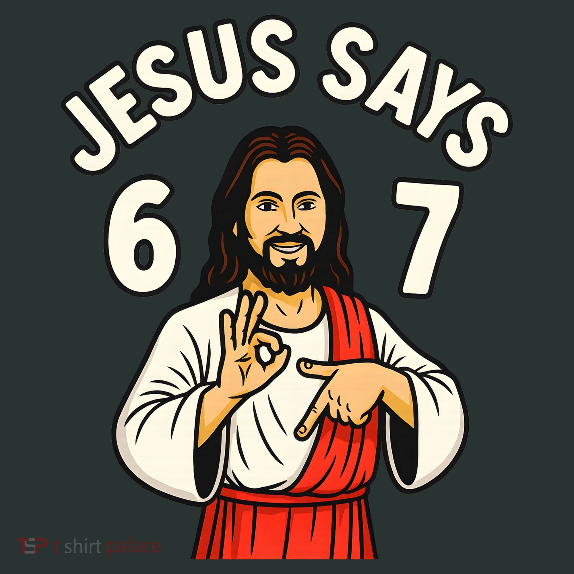 Jesus Says 6-7 Tote Bag