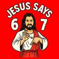 Jesus Says 6-7 Santa Hat thumb 1