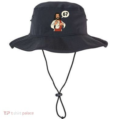 Jesus Says 67 Funny 6-7 Meme Bucket Hat