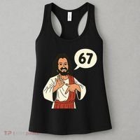 Jesus Says 67 Funny 6-7 Meme Women's Tank Top thumb 3