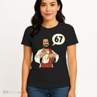 Jesus Says 67 Funny 6-7 Meme Women's T-Shirt thumb 4