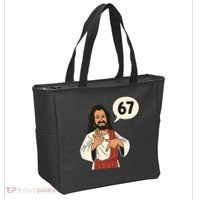Jesus Says 67 Funny 6-7 Meme Tote Bag thumb 2