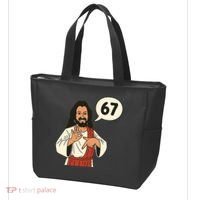 Jesus Says 67 Funny 6-7 Meme Tote Bag thumb 3
