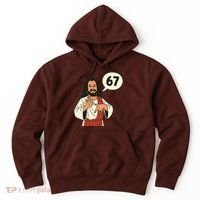 Jesus Says 67 Funny 6-7 Meme Hoodie thumb 0
