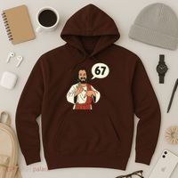 Jesus Says 67 Funny 6-7 Meme Hoodie thumb 3