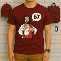 Jesus Says 67 Funny 6-7 Meme T-Shirt thumb 6